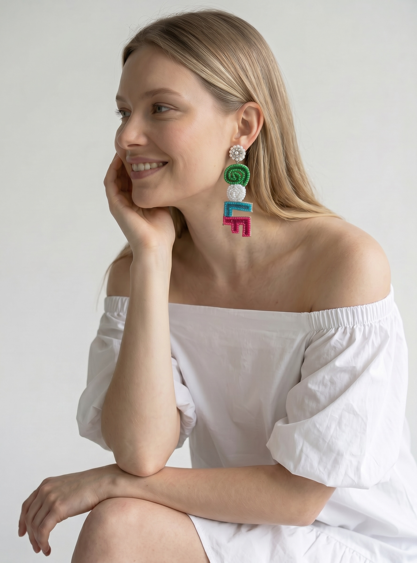 Fairway Brights Golf Earrings