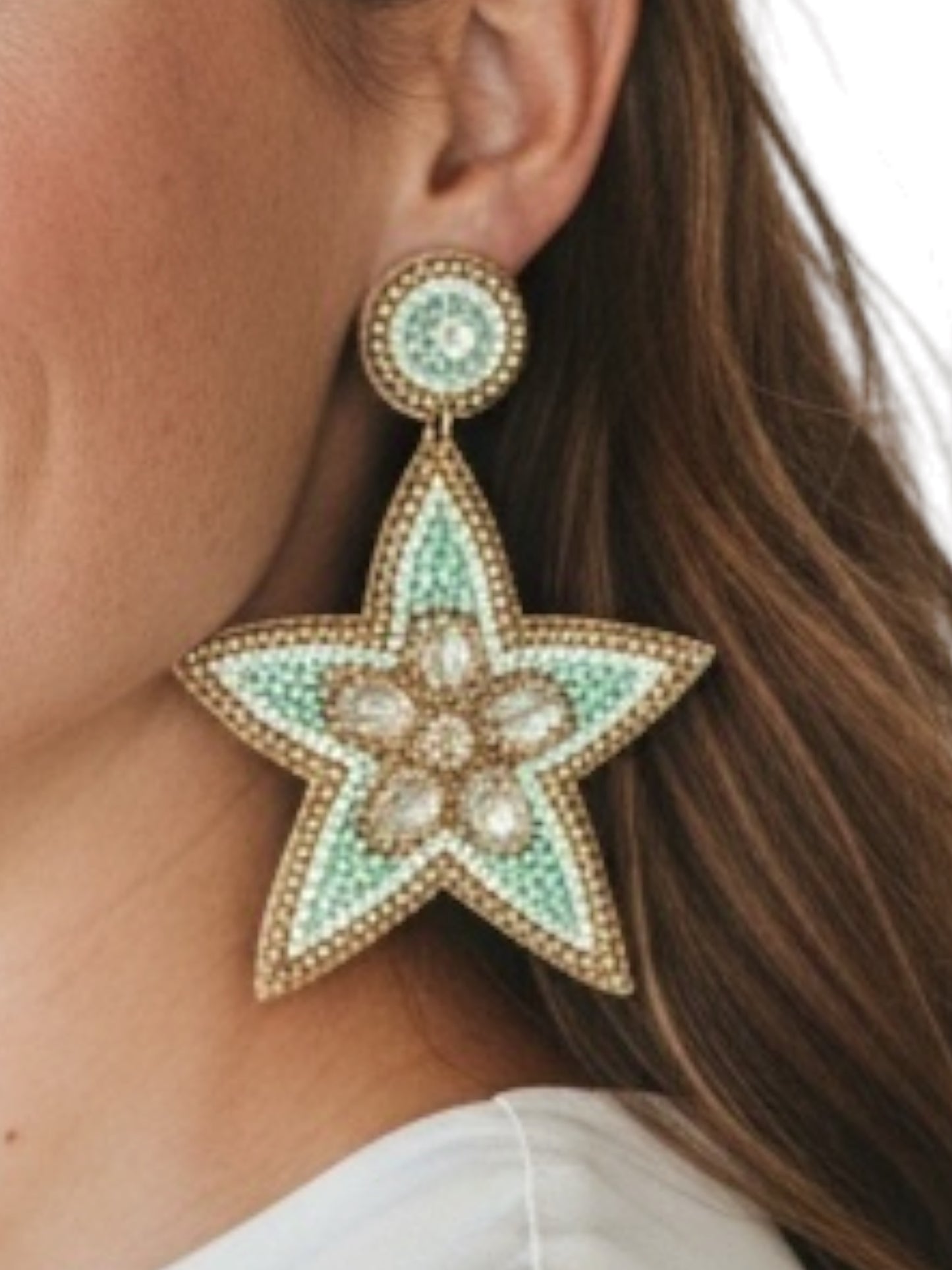 Star Statement Earrings