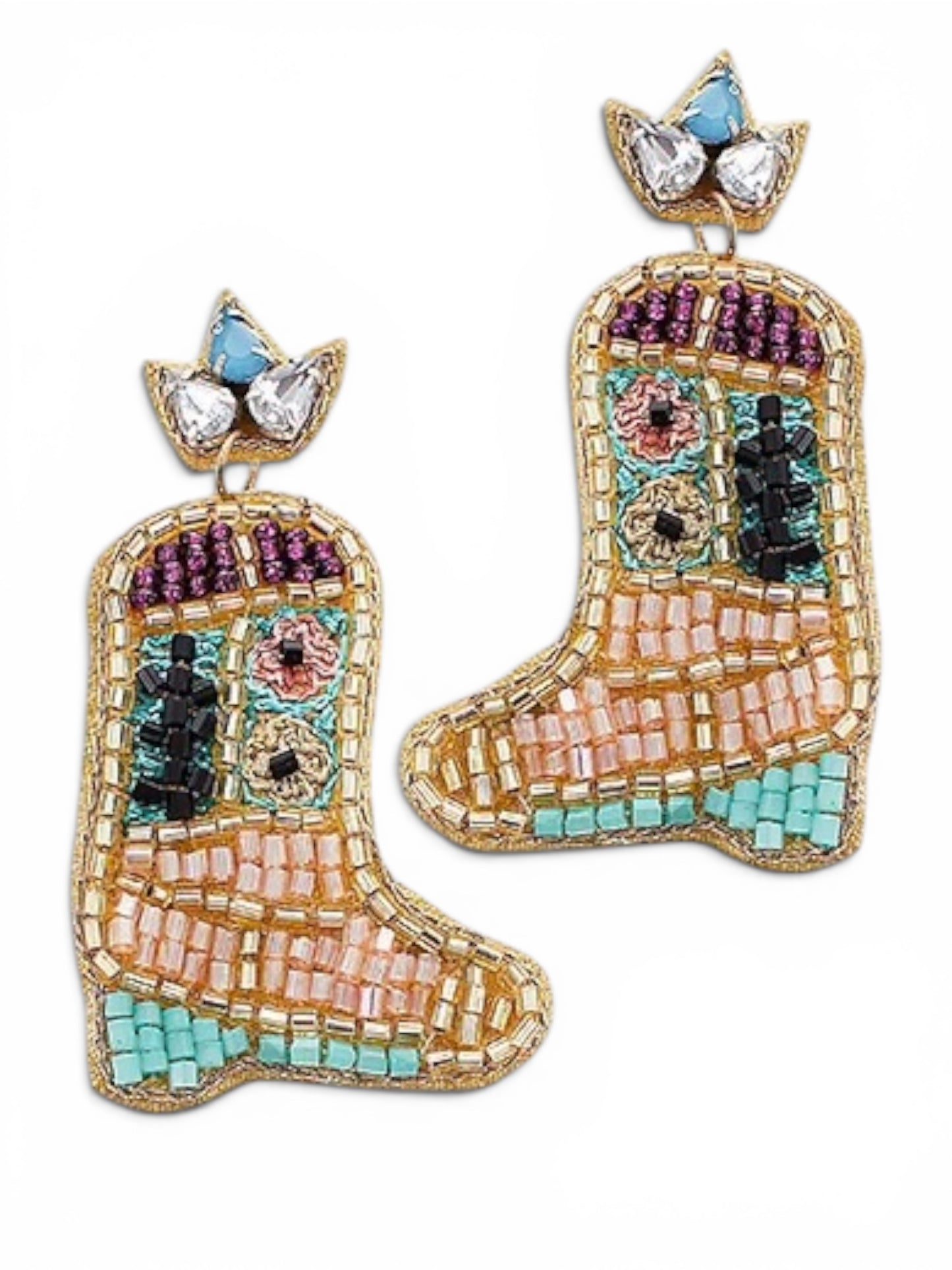 Western Charm Boot Earrings 🤠✨🌵