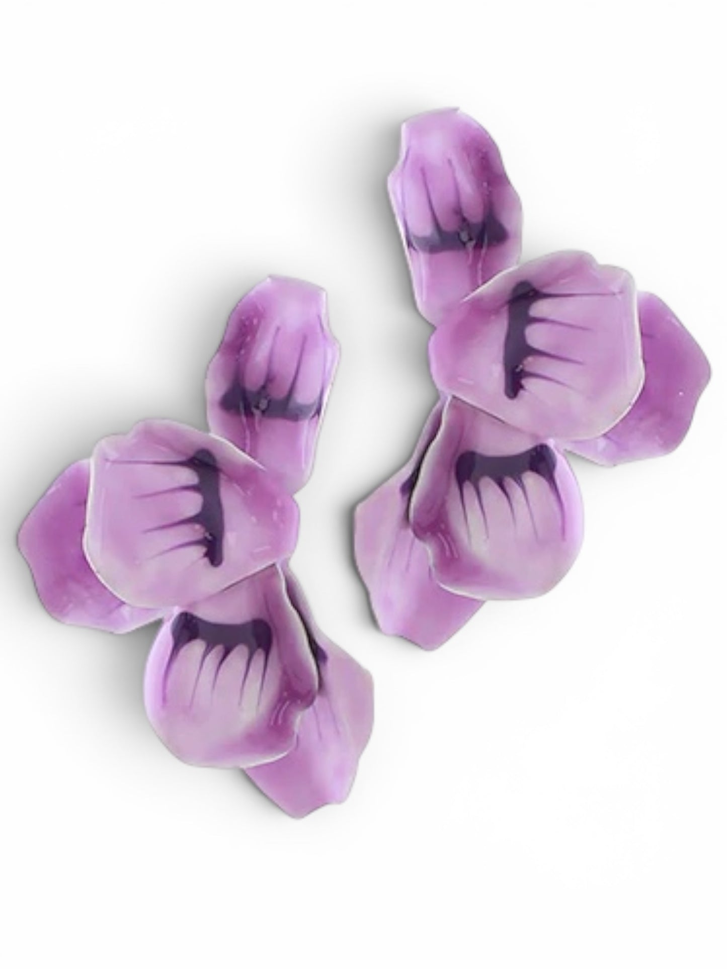 Lavender Petal Earrings 💜🌸✨