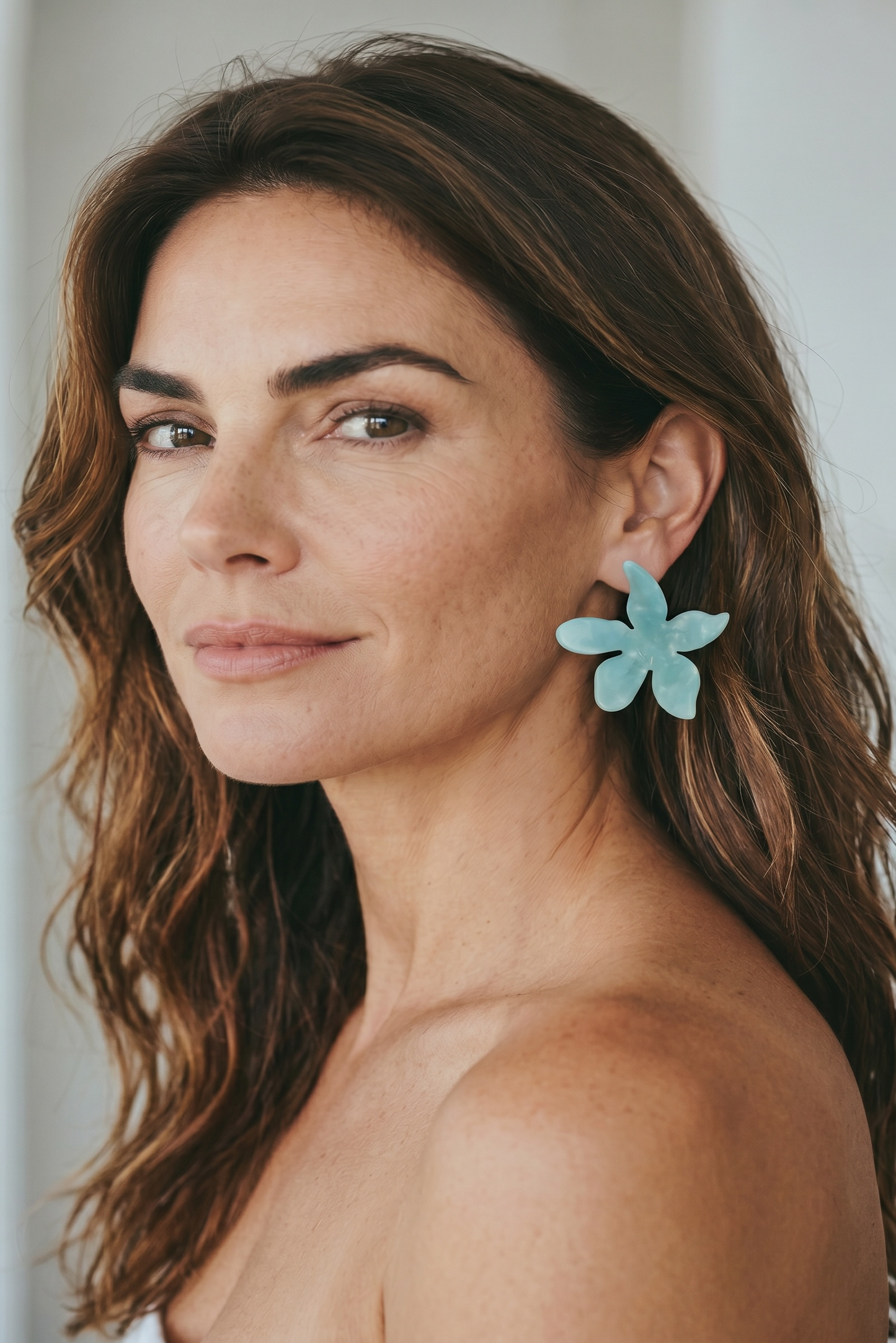 Flower Bloom Statement Earrings