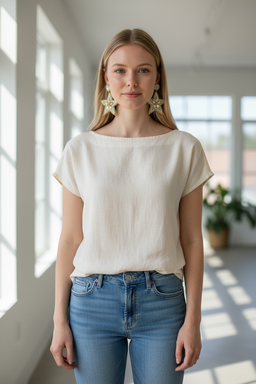 Star Statement Earrings