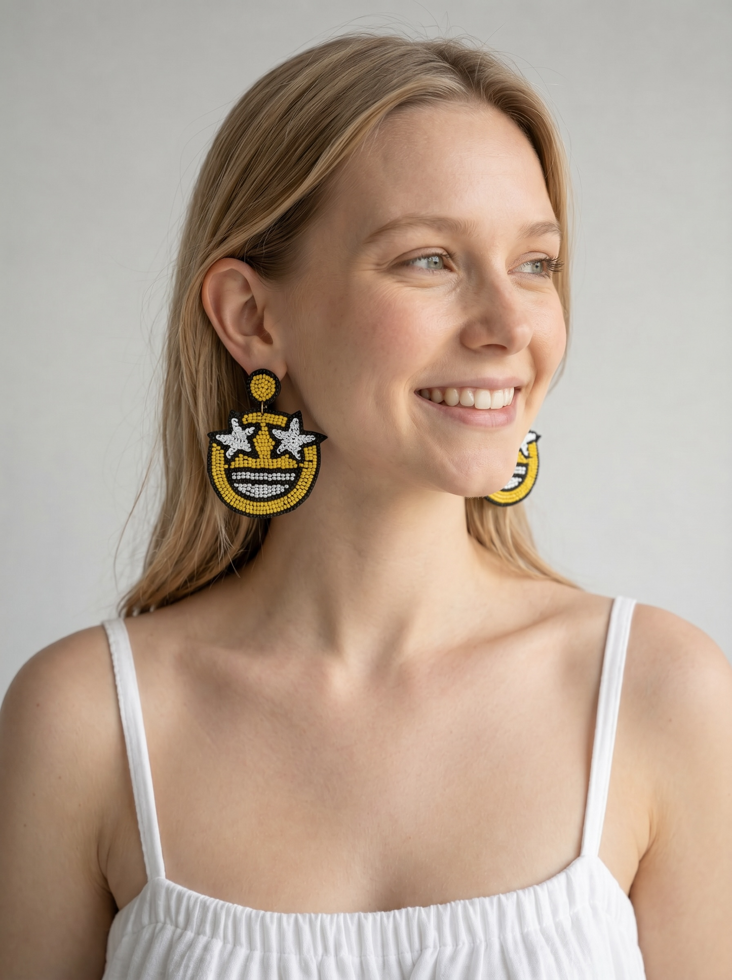 Starry-Eyed Smiles Earrings