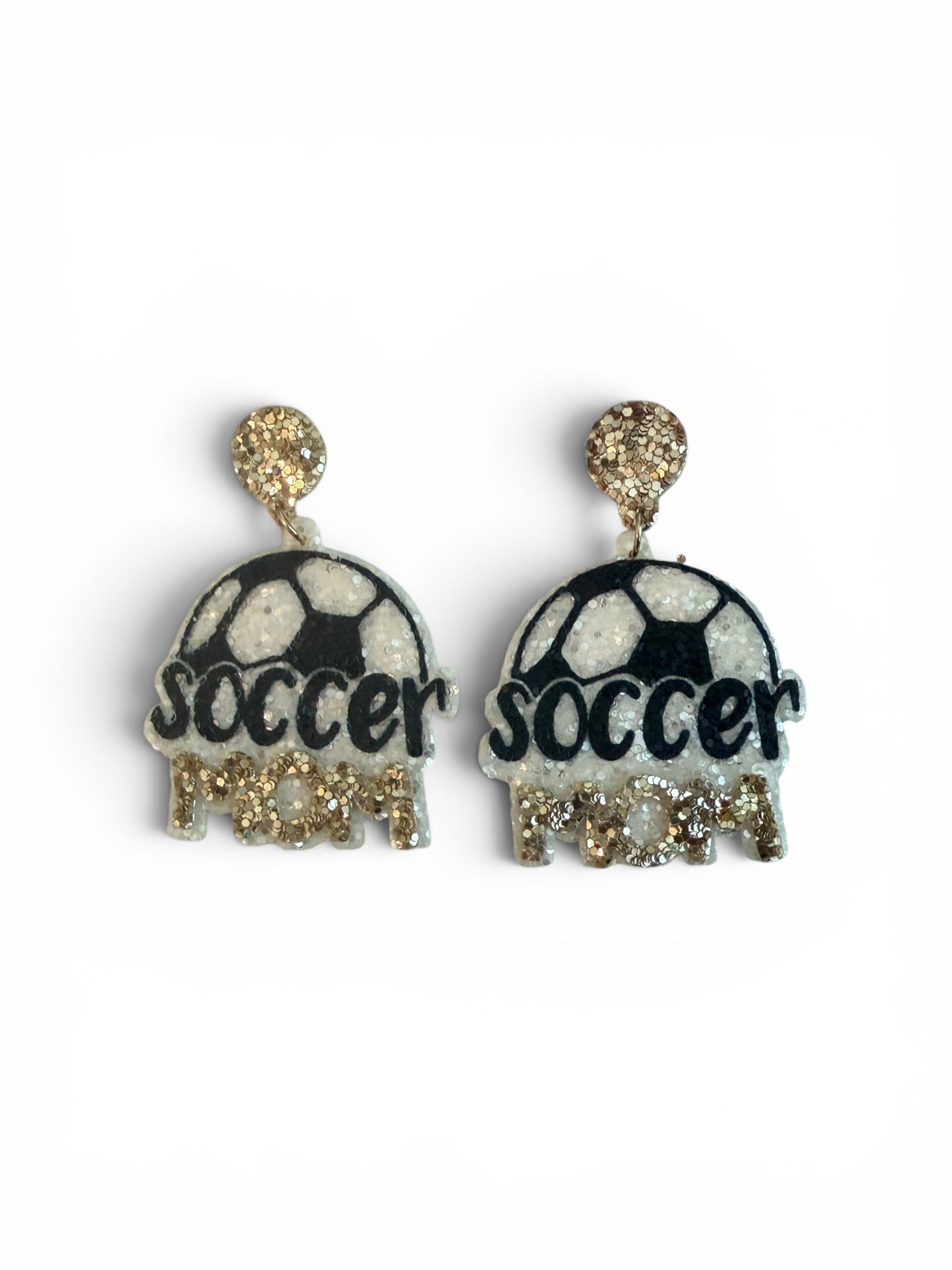Game Day Glam Soccer Mom Earrings