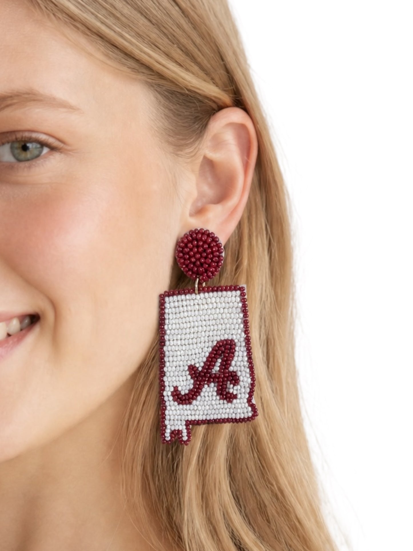 Roll Tide Glam Earrings