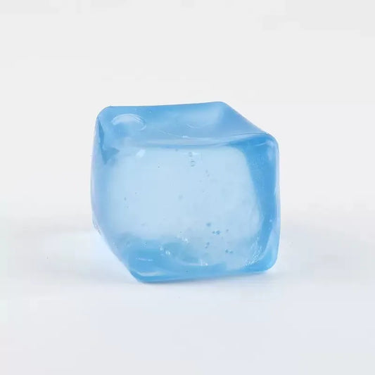 Ice Cube Squishy Fidget Toy, slow Rebound Fidget for Kids and Adults, Slow-Rising Sensory Stress Cube
